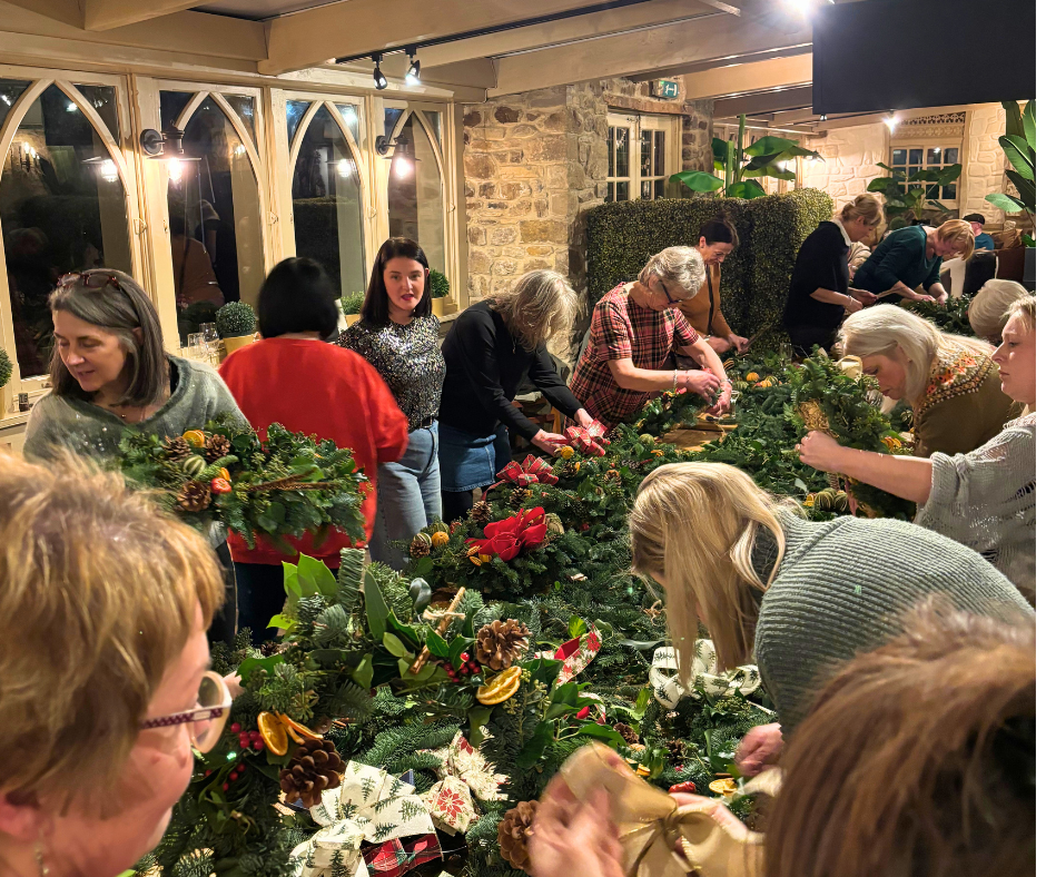 wreath making leyburn